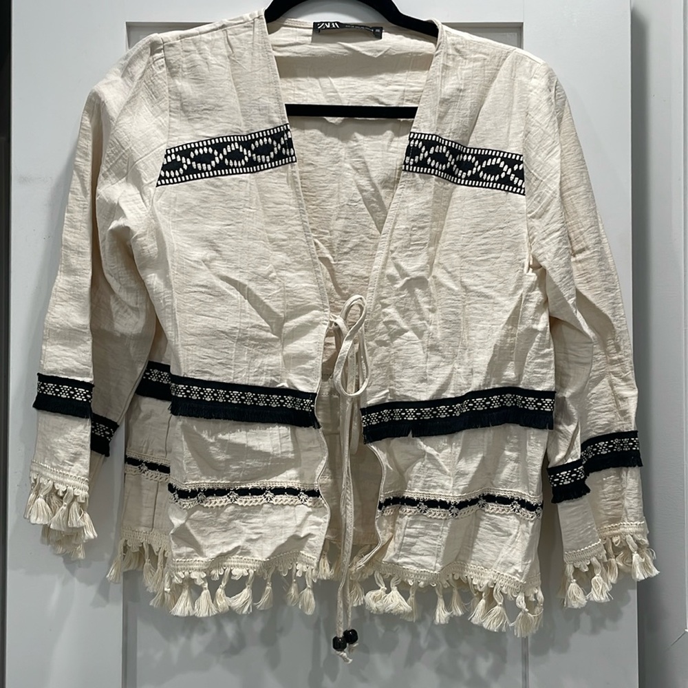 Zara beach top never worn